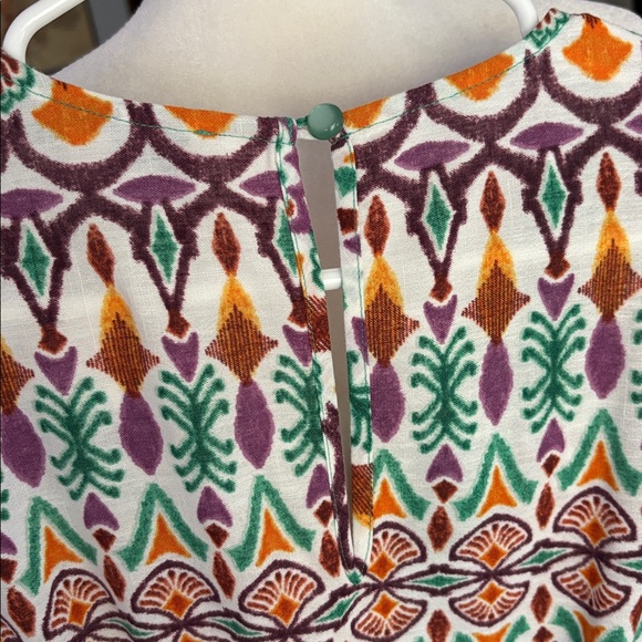 Emma & Michele Colorful Pattern Romper | Like New - Picture 4 of 7